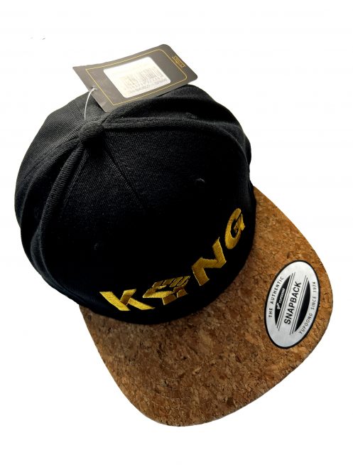 KING Snapback Cap with Cork flat Bill - Image 4