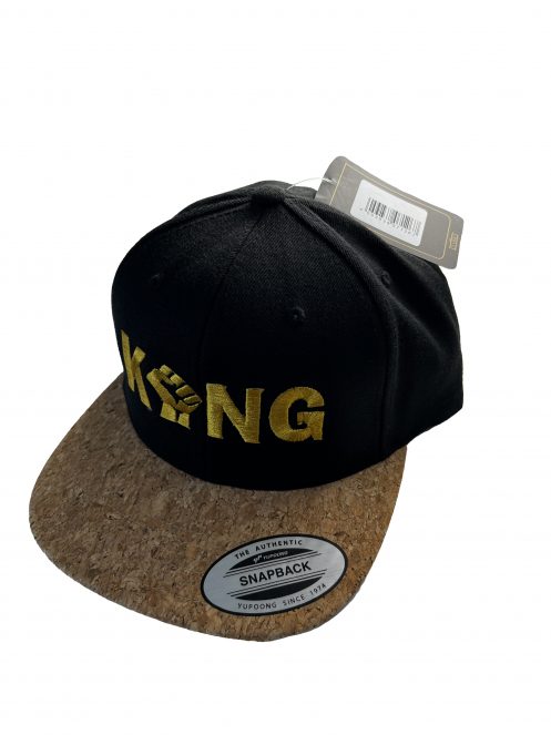 KING Snapback Cap with Cork flat Bill - Image 2