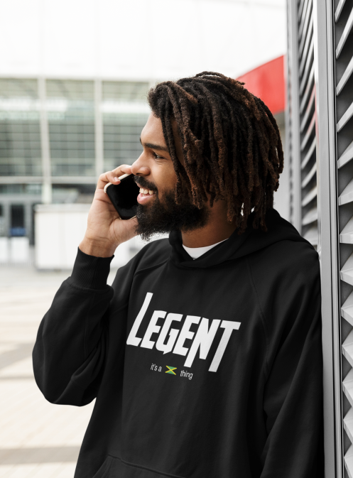 "Legent" It's a Jamaica thing Hoodie - Image 3