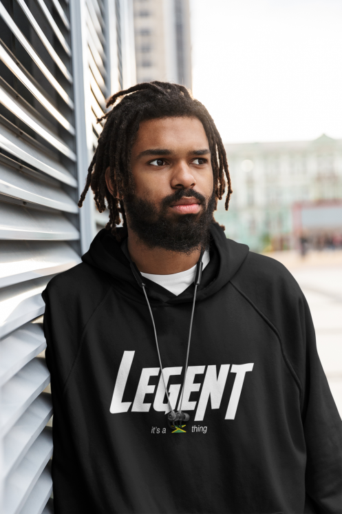 "Legent" It's a Jamaica thing Hoodie - Image 2